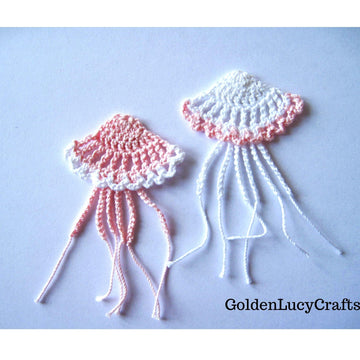 Jellyfish Applique Crochet Pattern