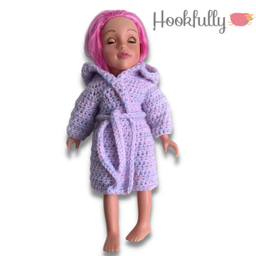 Unicorn dolls dressing gown