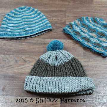 Crochet pattern Highland Hats #333