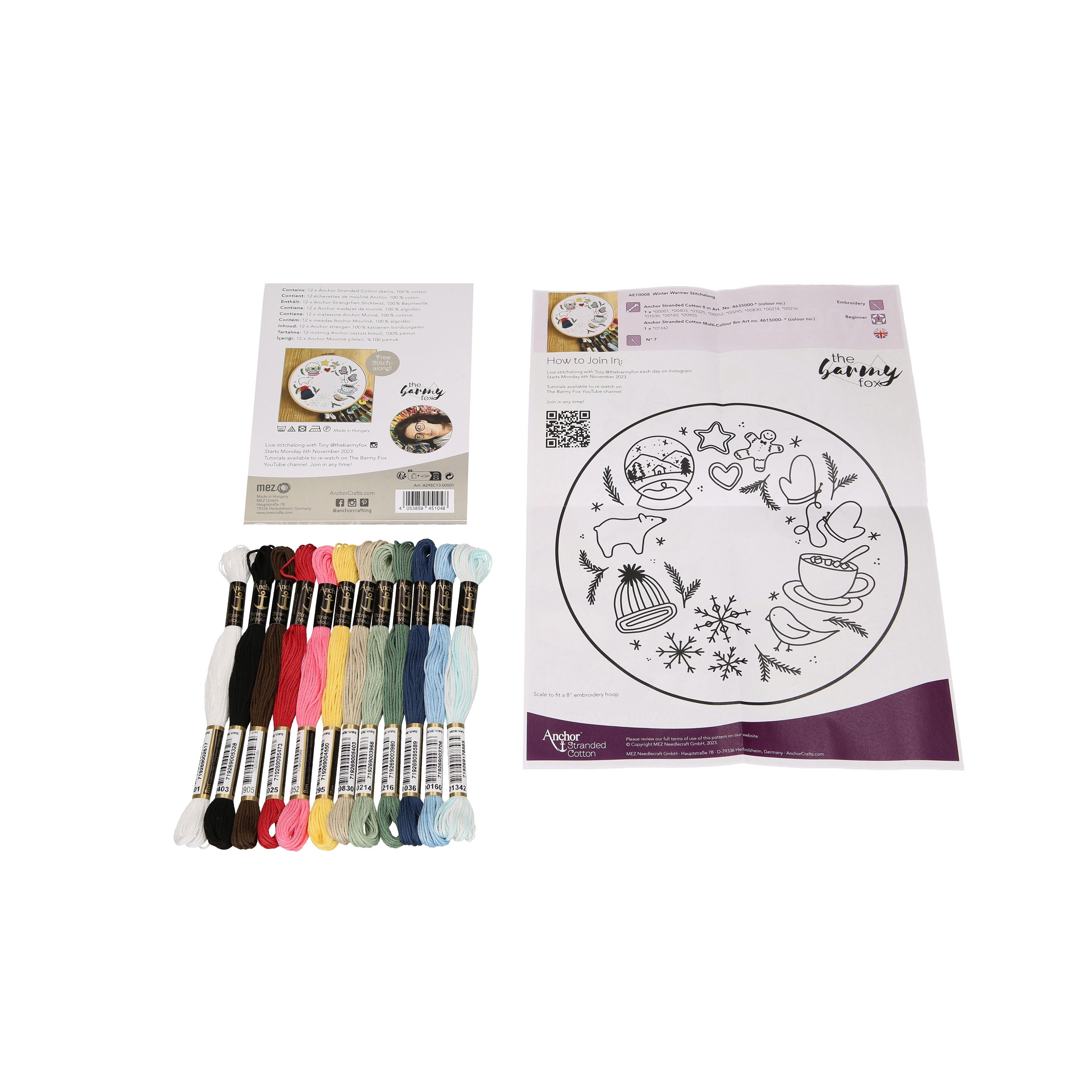 Anchor Thread Assortment AW23 Stitchalong