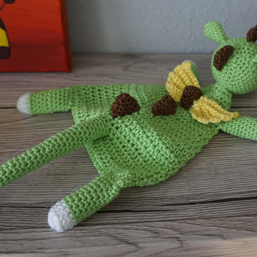Crochet Pattern Cuddle Cloth Dragon Draco!