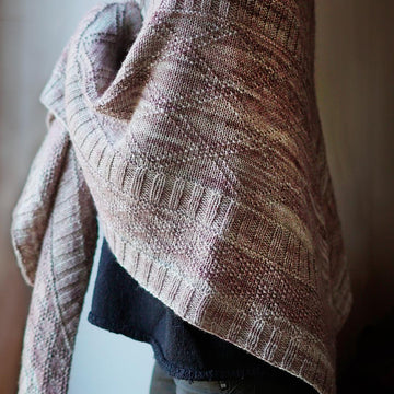 Tartanesque shawl