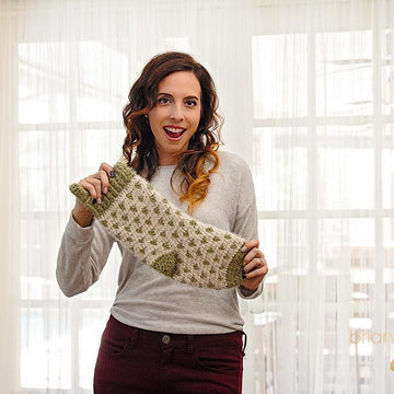 Polka Dot Stocking Crochet