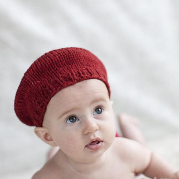 Windmill Beret in Aran