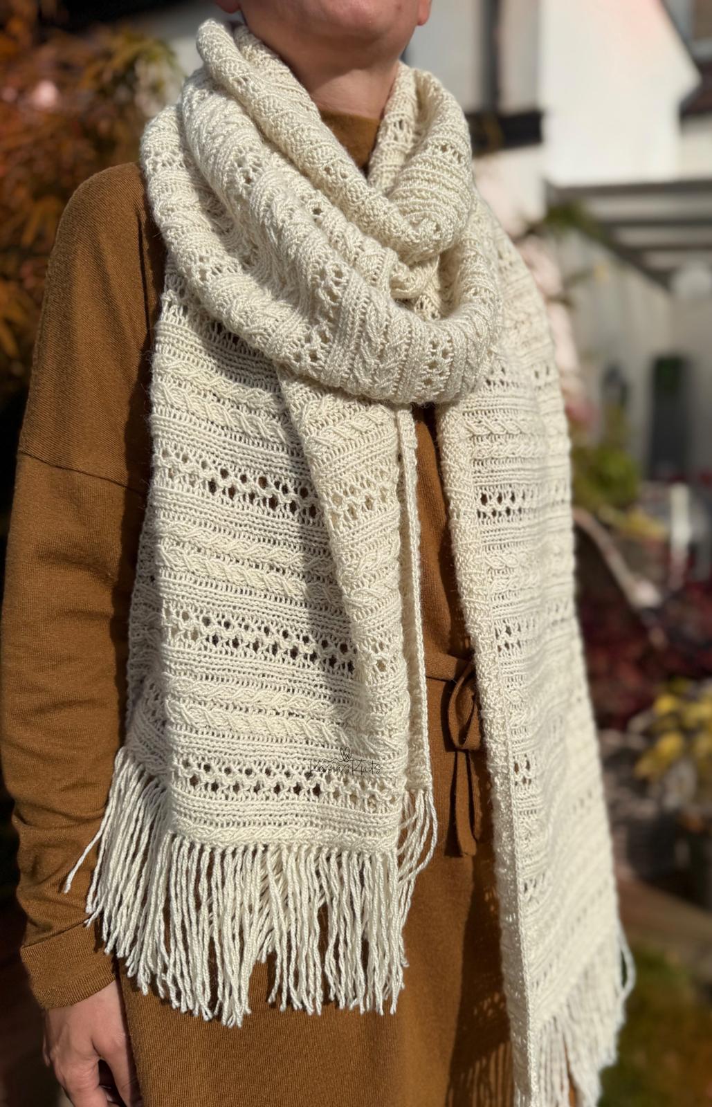 Harvest Moon Shawl