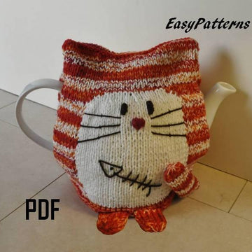 Marmalade Kitty tea cozy