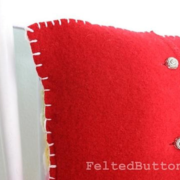 Paintbrush Pillow & Afghan
