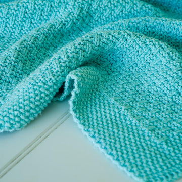 Caela Baby Blanket and Dolly Blanket Knitting Pattern