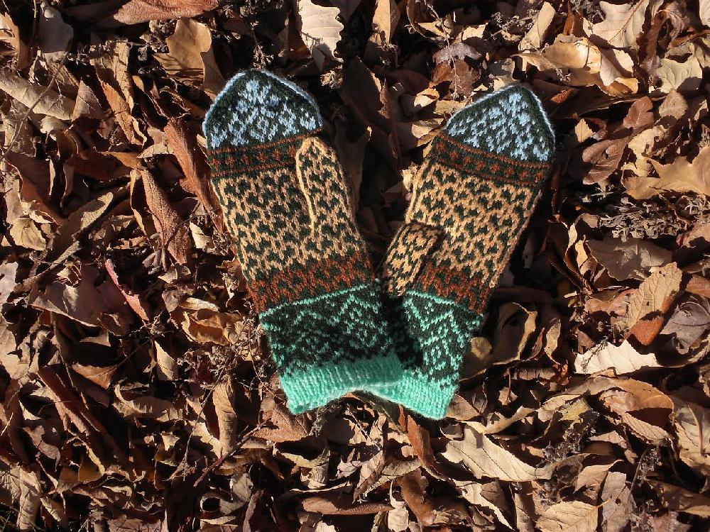 Squirrels Mittens