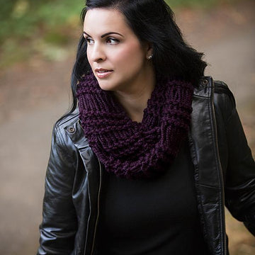 Crochet Infinity Scarf, Chunky Cowl Scarf