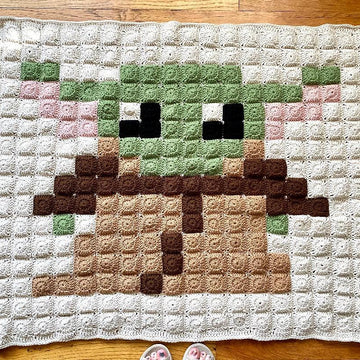Baby Yoda Blanket