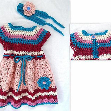 243- CROCHET DRESS