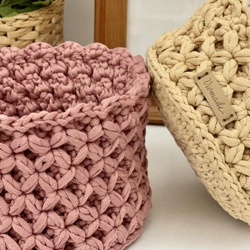 Round basket Jasmine