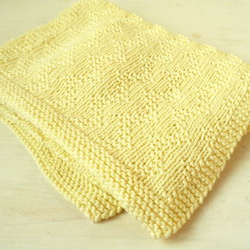 Easy zig zag baby blanket