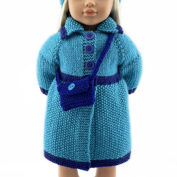 Coat and hat set for 18 inch dolls - 19115