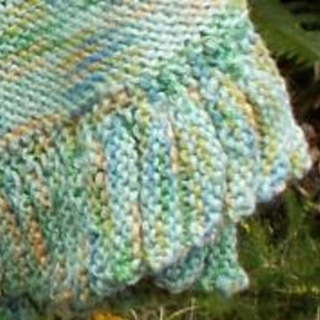 Half-n-Half Shawl