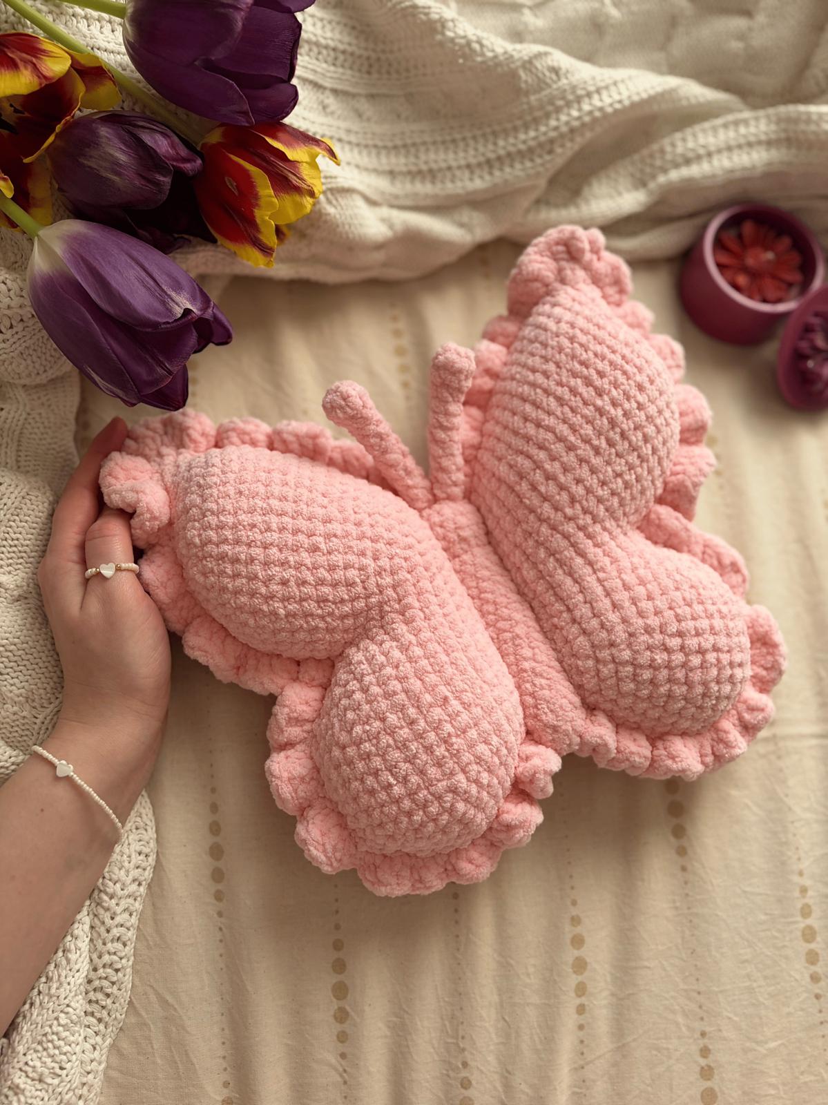Butterfly pillow