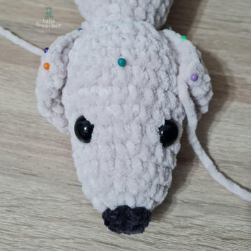 Playing Puppy - UK Terminology - Amigurumi