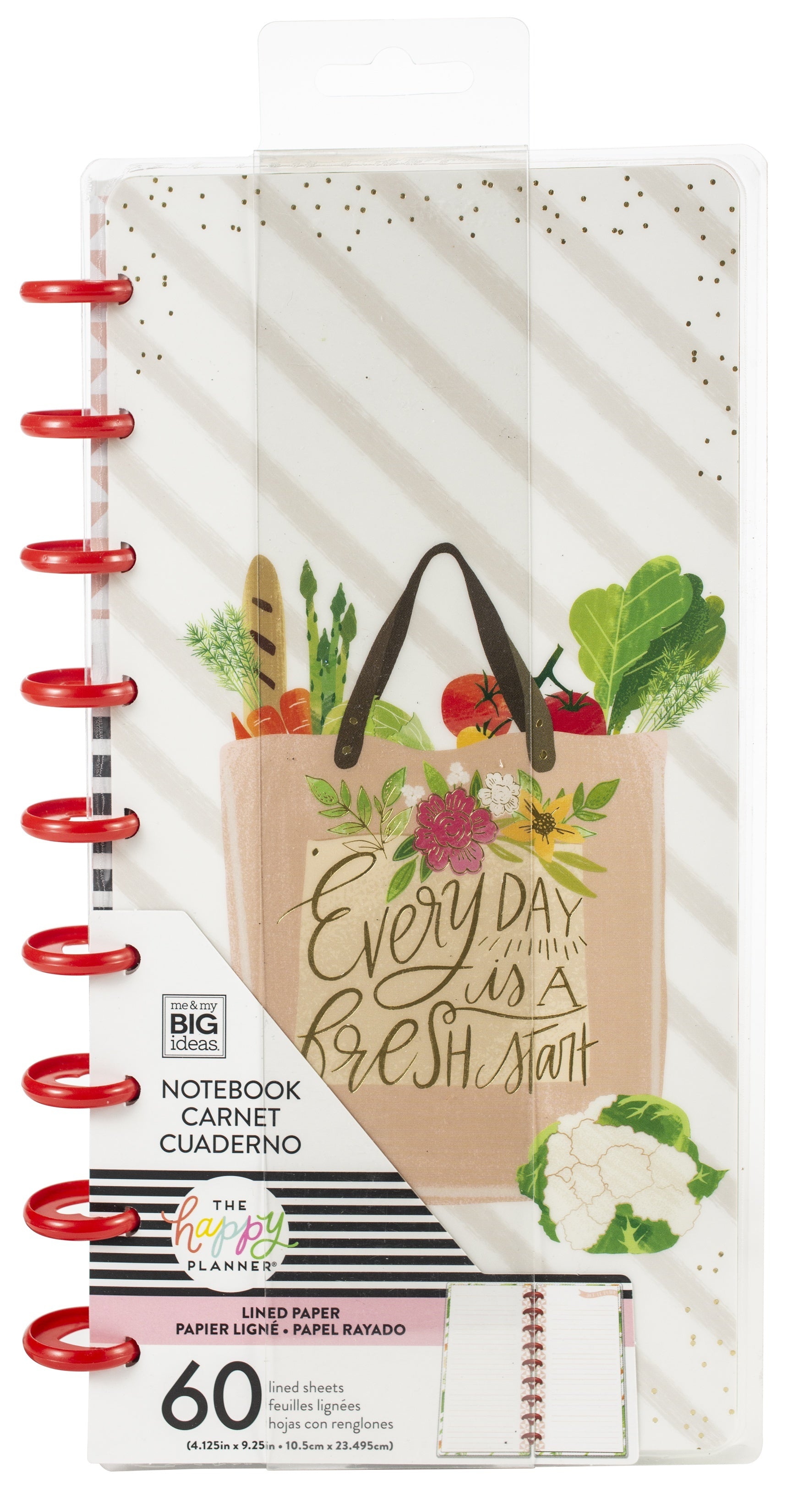 Happy Planner Half Sheet Fill Paper 60/Pkg - Foodie Note