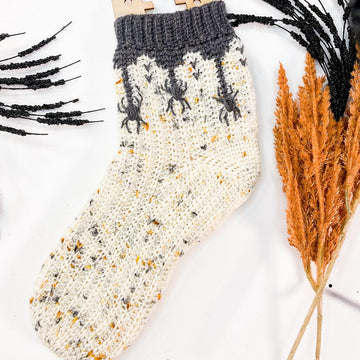 Creepy Crawly Spider Sock