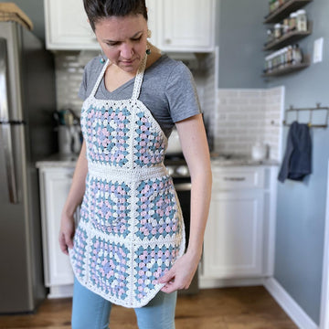 Abundance Granny Square Apron