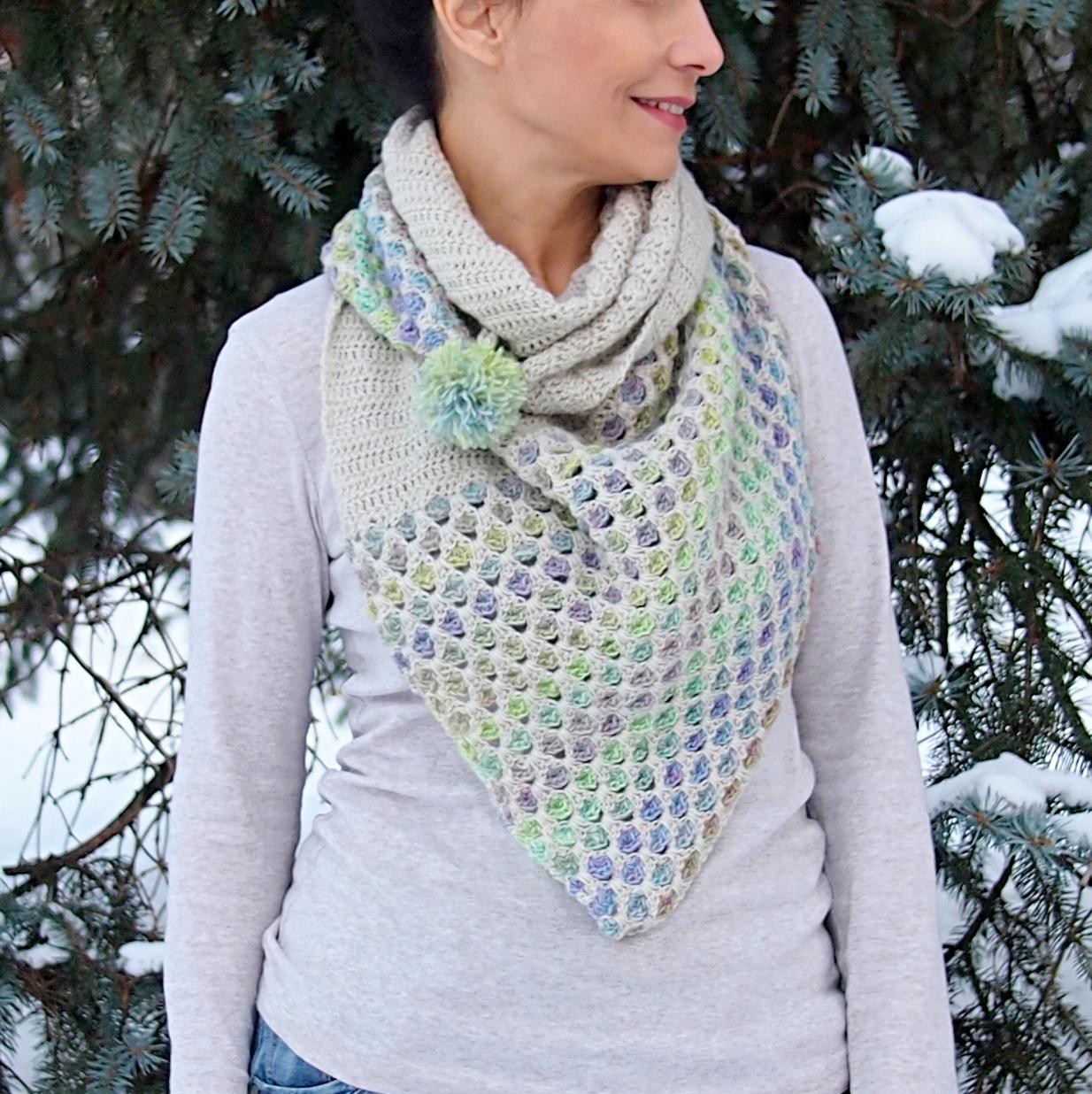Reflections shawl