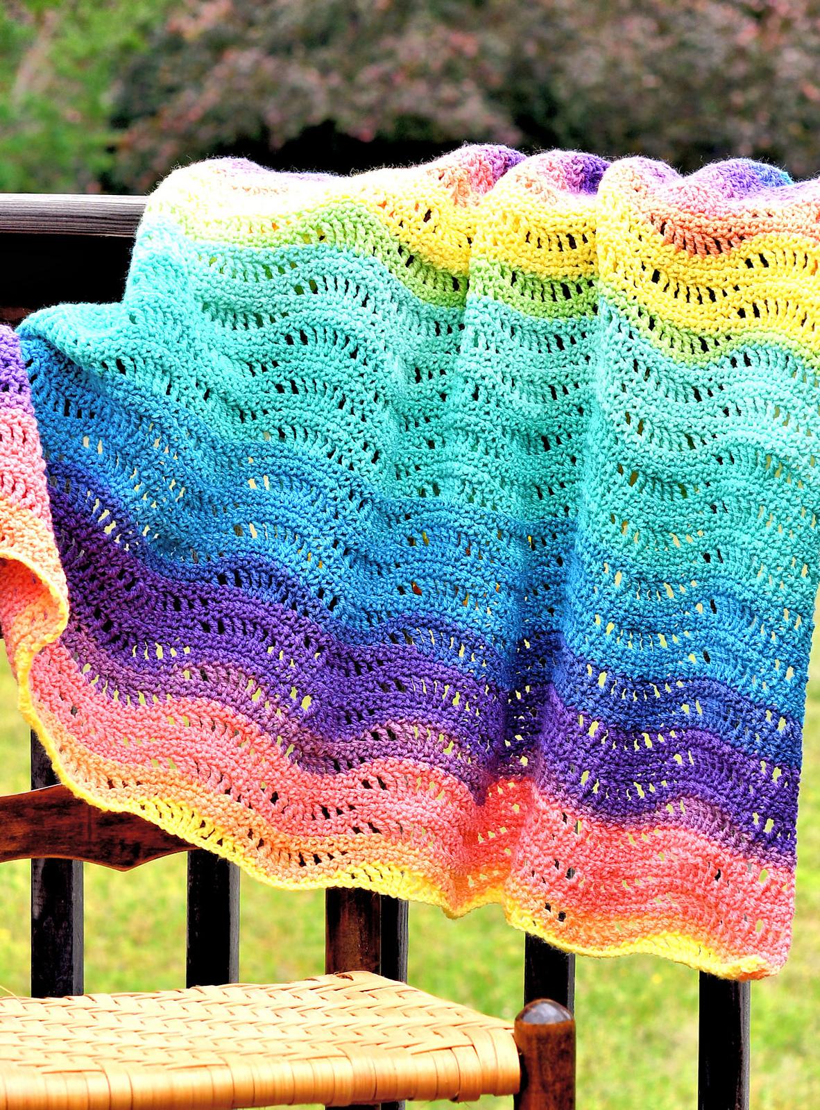 Mandala Waves Baby Blanket