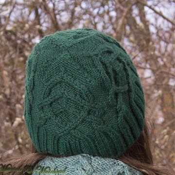 Cabled Arches Beanie