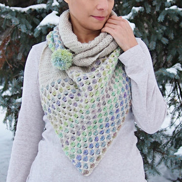 Reflections shawl