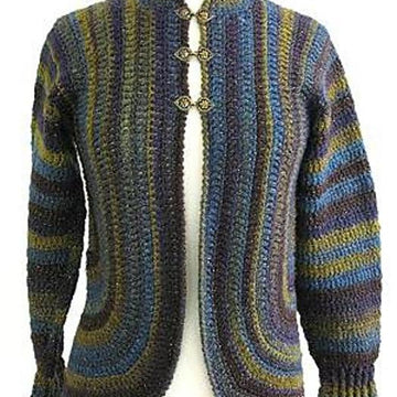 C476-Aurora Borealis Cardigan
