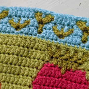 Harvest Fruit & Veg Blanket