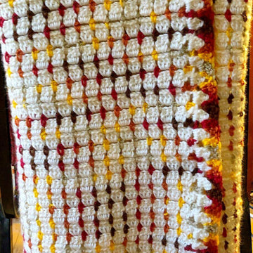 Crochet Fireside Throw Blanket