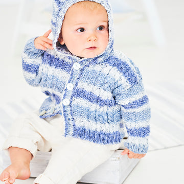 Jumper & Hoodie in Stylecraft Bambino Prints - 9749 - Leaflet