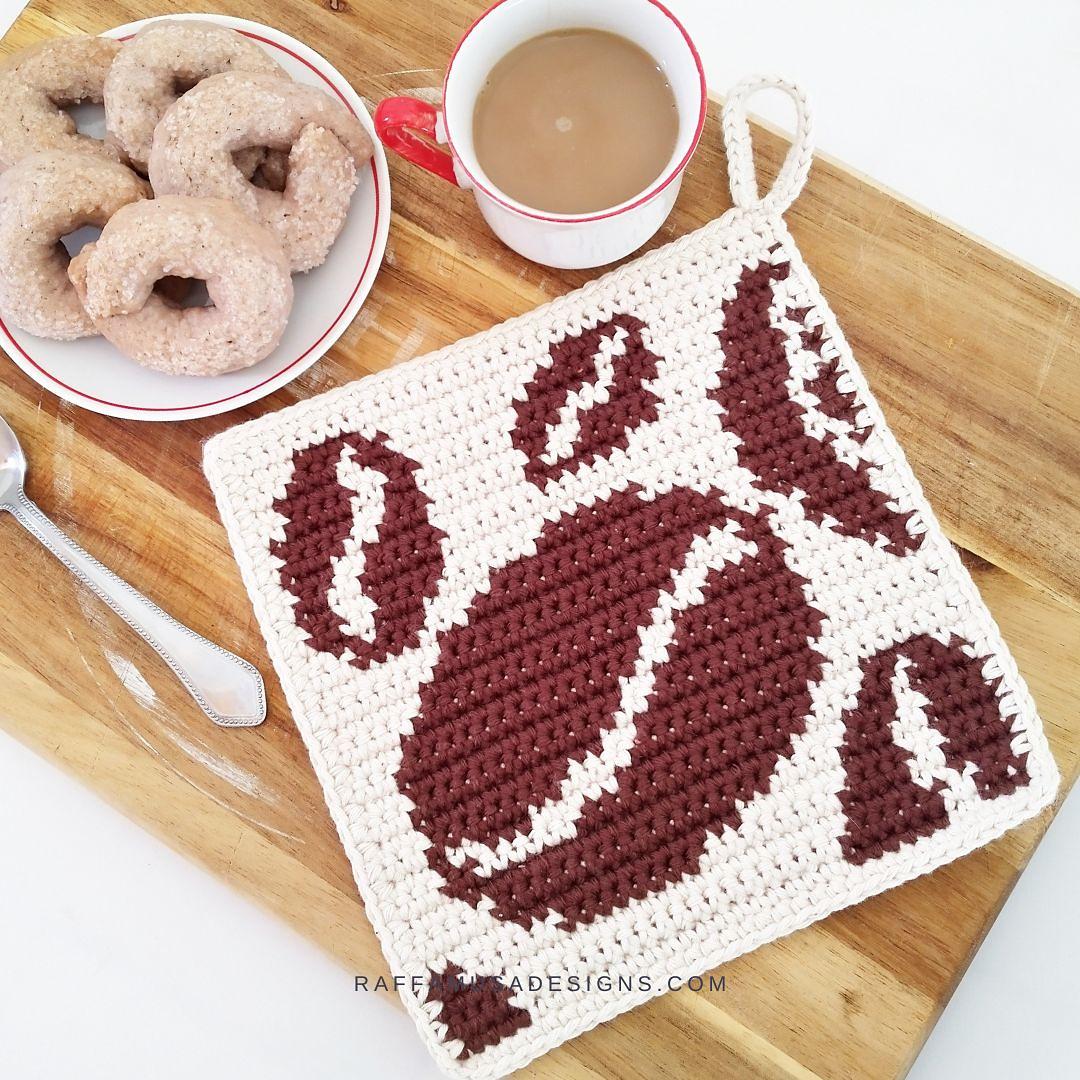 Coffee Beans Potholder