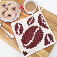 Coffee Beans Potholder