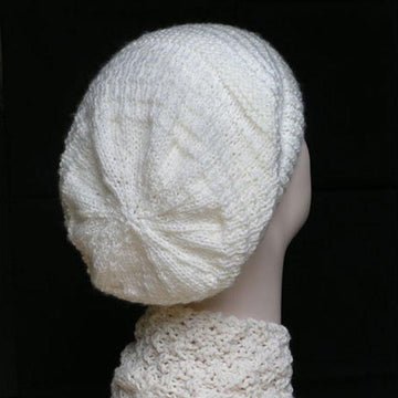 Adult Slouch Beanie Hat & Cosy Scarf