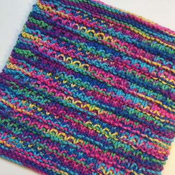 Hurdle Stitch Dishcloth