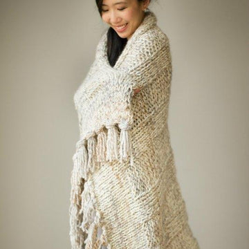 Chunky Ribbed Knit Blanket & Simple Garter Stitch Blanket