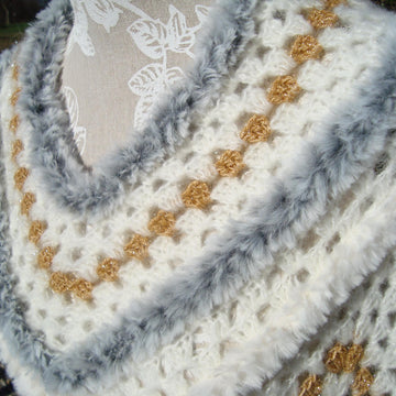 Spring Orchid Poncho