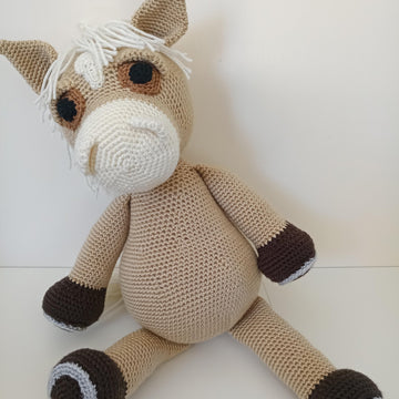 Crochet Amigurumi Toy Horse Biscuit