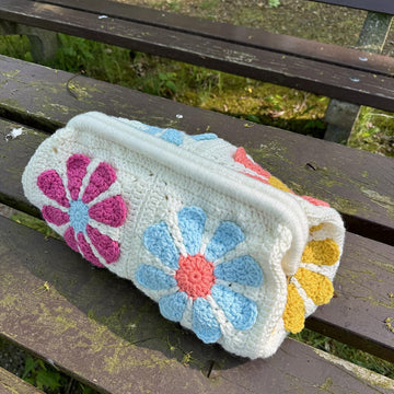 Vintage granny clutch
