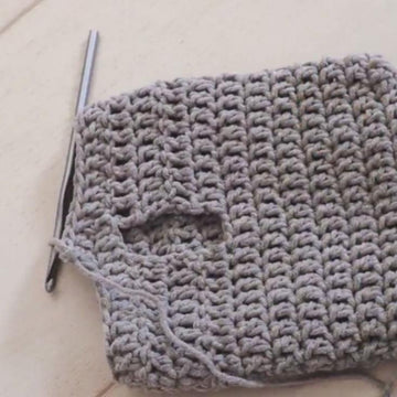 Crocheted Baby Wipe Cover