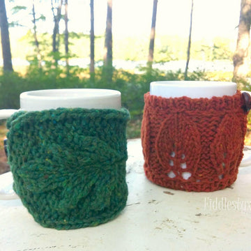Oak and Elm mug cozies