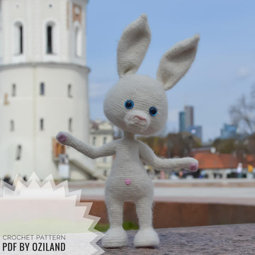 Crochet Amigurumi Pattern: Little Bunny doll