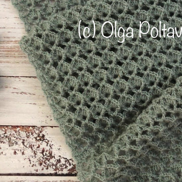 Textured Shells Scarf