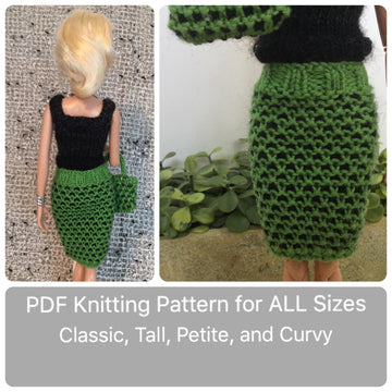 Curvy Barbie Checked Skirt All Sizes
