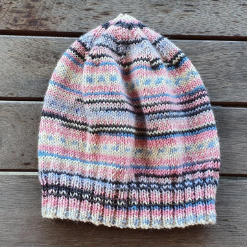 Ivory - 4ply family beanie