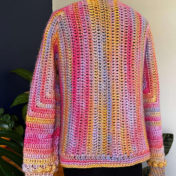 Solid Flexi Hexi Longline Cardi