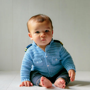 Military Baby Sweaters & Rattles