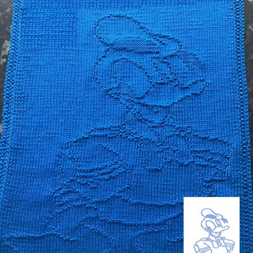 Nr. 604 Donald Duck guest towel